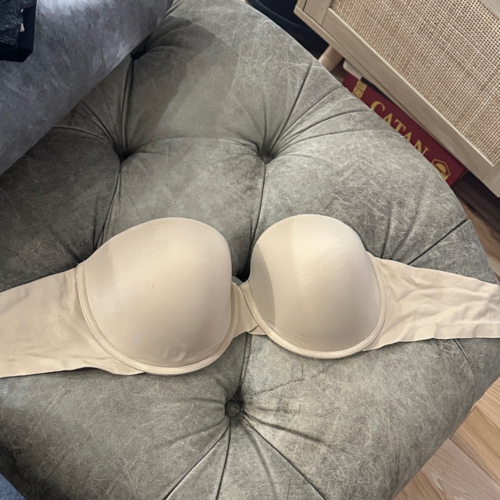 Assets By Spanx Beige Strapless Convertible Bra
